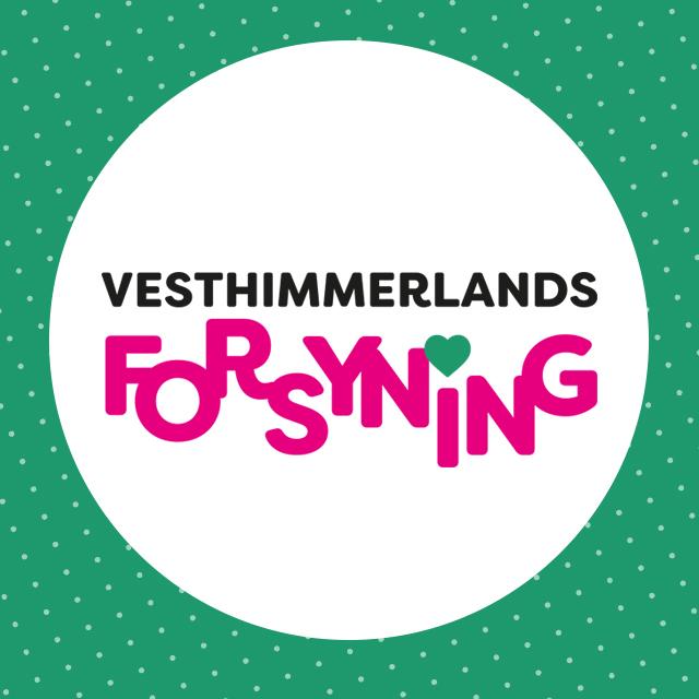 Det lyserøde logo i Vesthimmerland